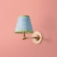 Elbow cordless wall fixture in antique brass