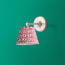 Bathroom Elbow wall fixture in antiqued silver