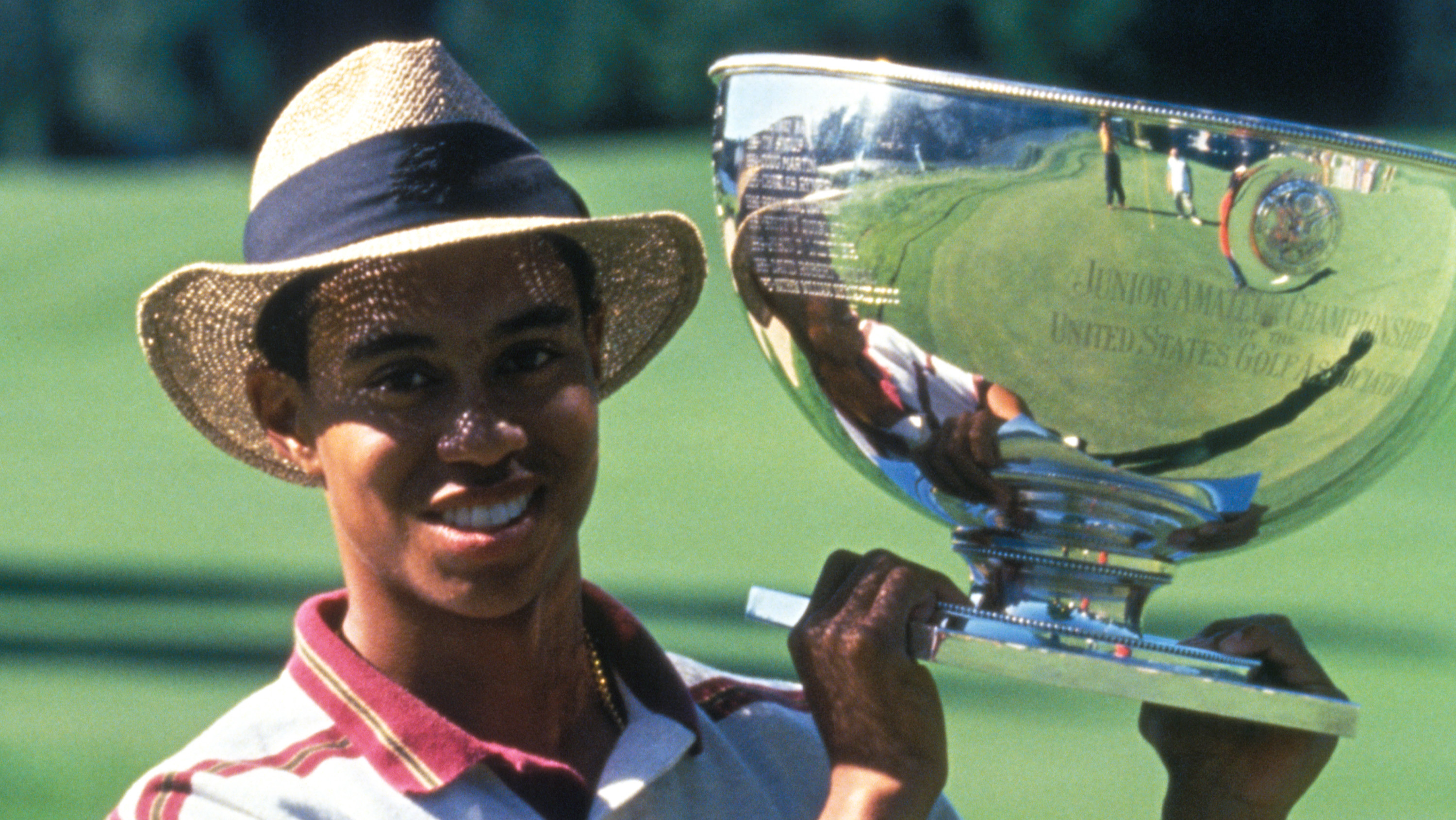 Tiger woods straw hat sales