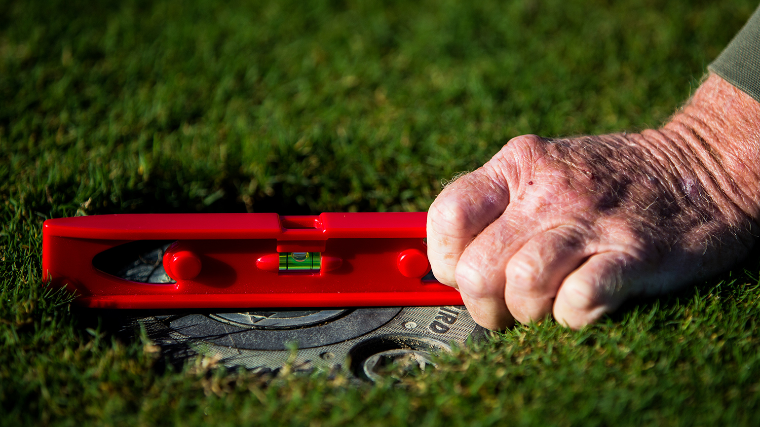 Leveling Sprinkler Heads Conserves Water And Improves Playing Conditions