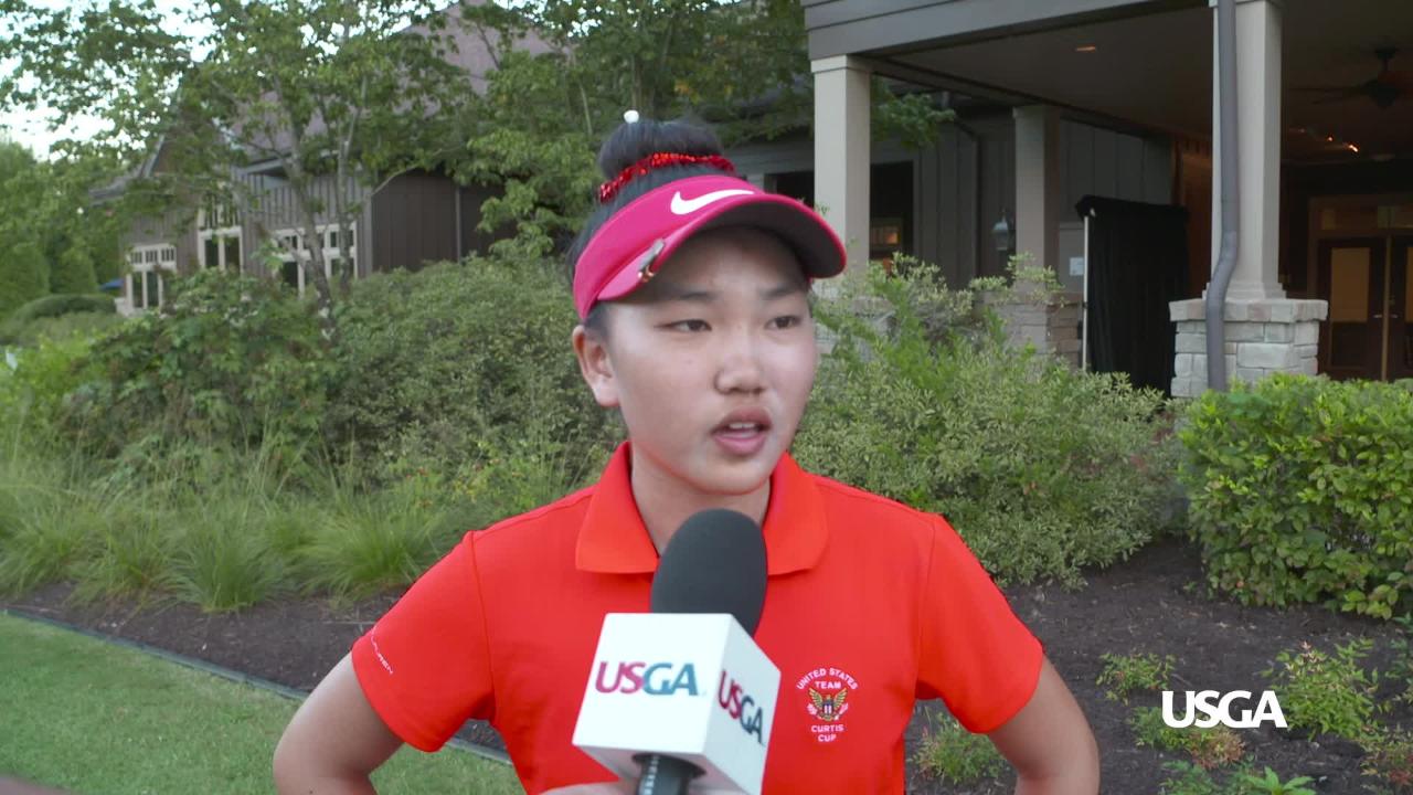 Lucy Li On Sharing Medalist Honors At Th U S Women S Amateur
