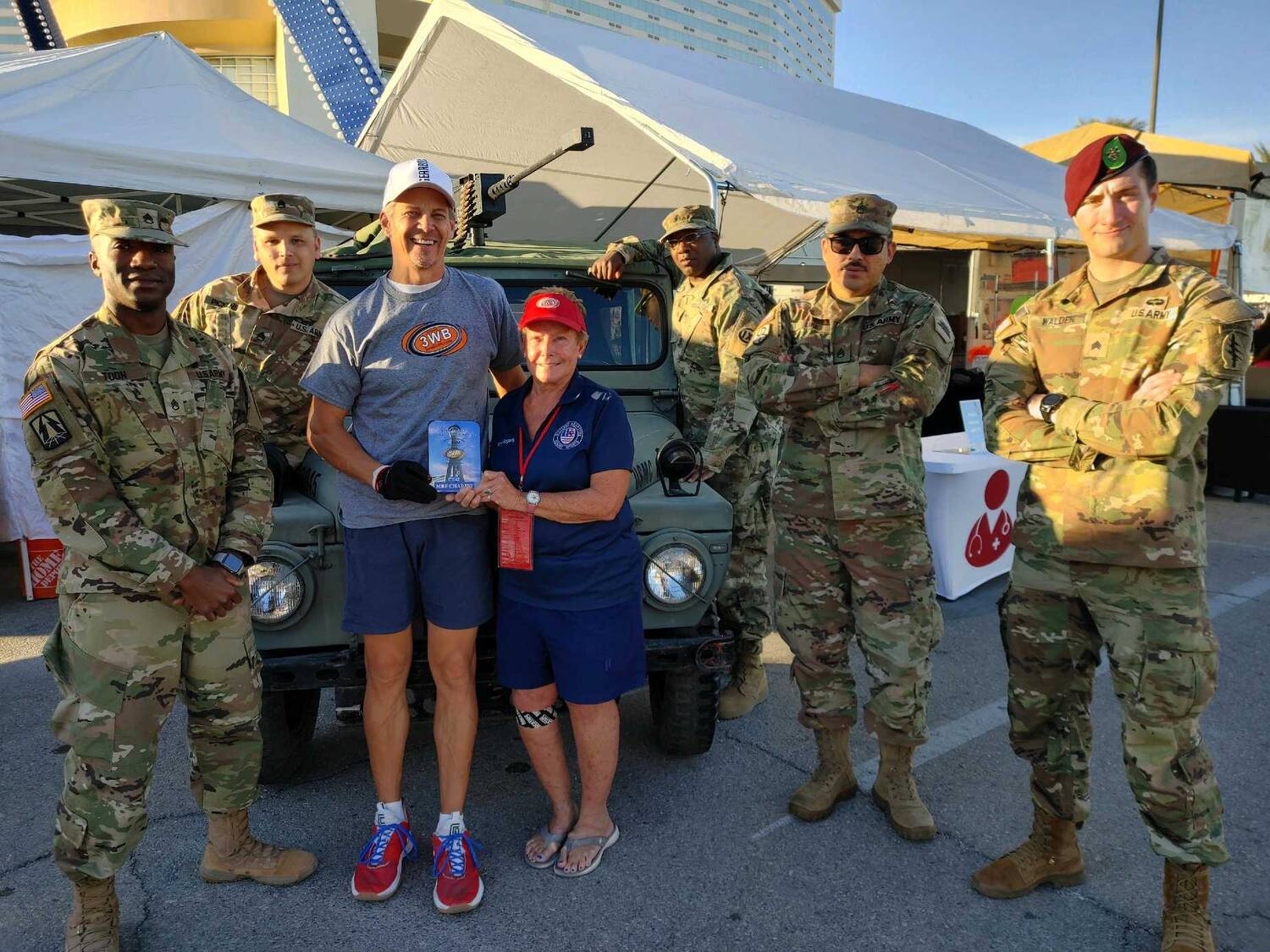 Military Adaptive Court Sports at the 3WallBall World Championships - ProAm Doubles Winner