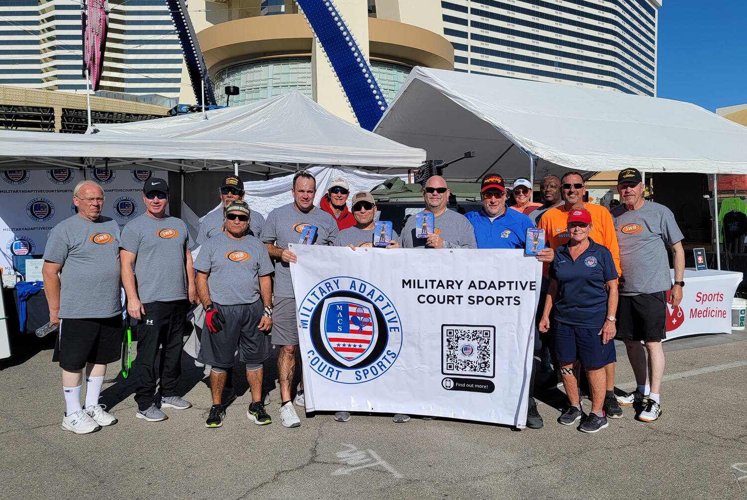Military Adaptive Court Sports at the 3WallBall World Championships