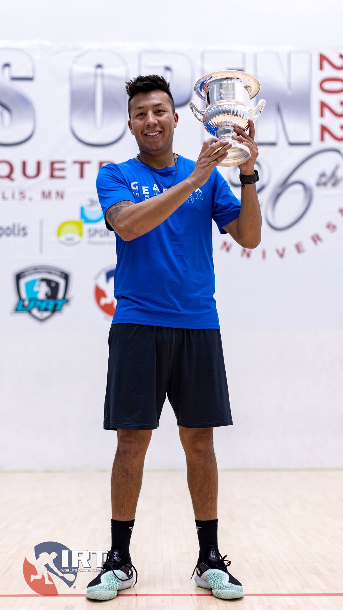Conrrado Moscoso, 2022 US OPEN Pro Singles Champion