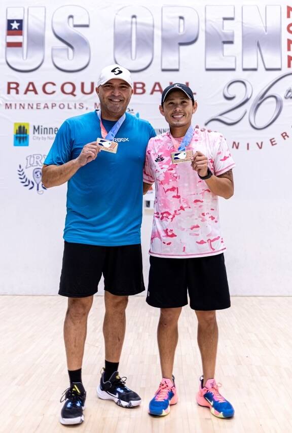 US OPEN Pro Doubles Champions Daniel De La Rosa & Alvaro Beltran