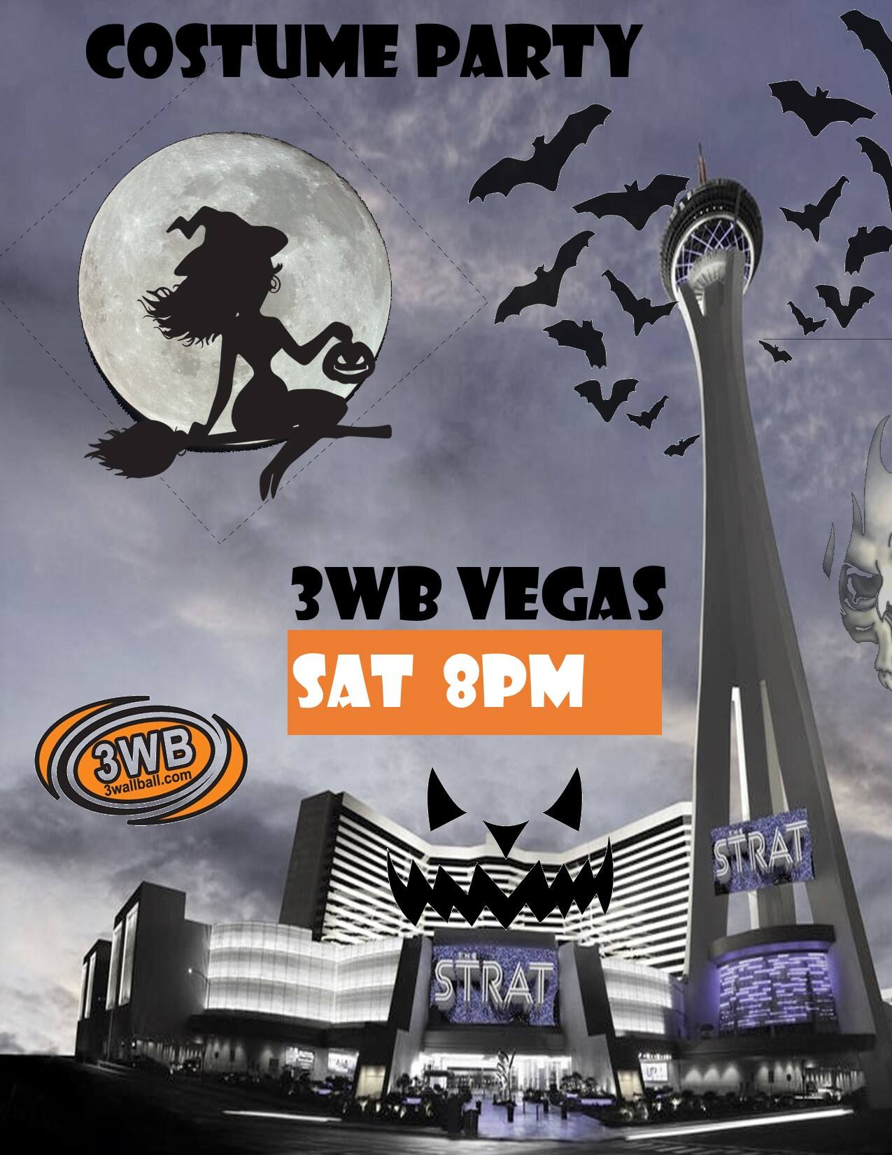 3WB World Championships Costume Party Promo