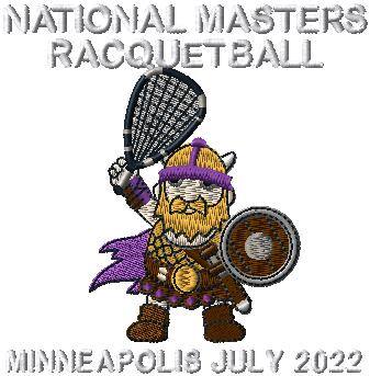 National Masters Racquetball Association Tournament Logo