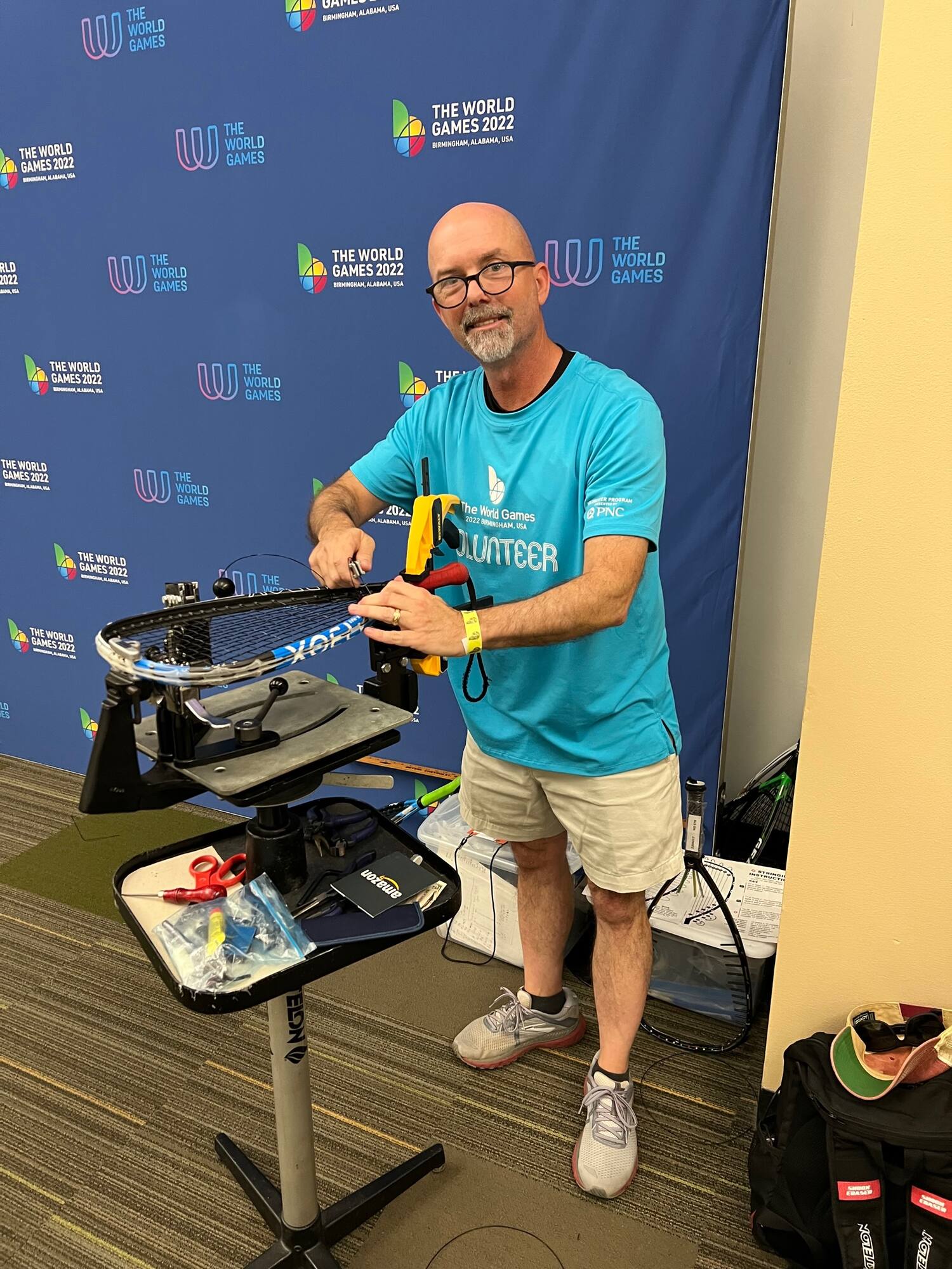 World Games Racquet Stringer