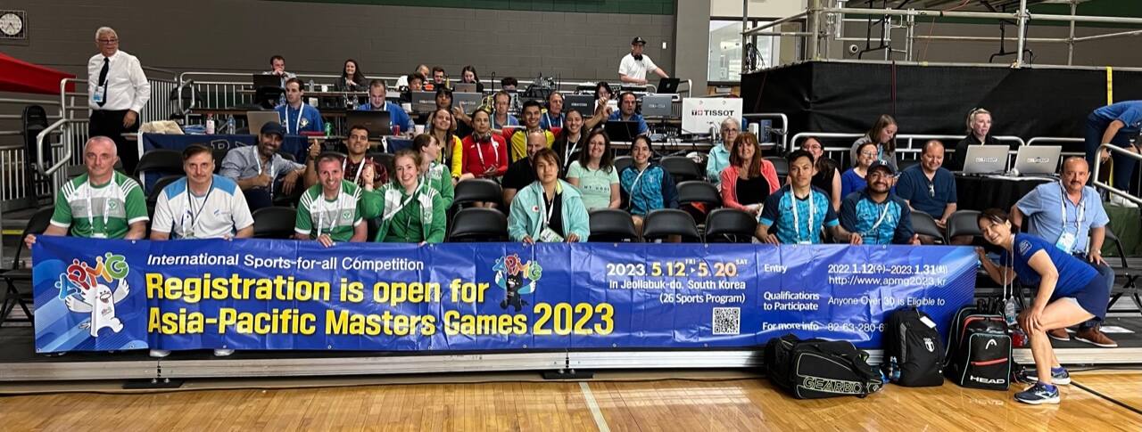 Asia Banner at the 2022 World Games
