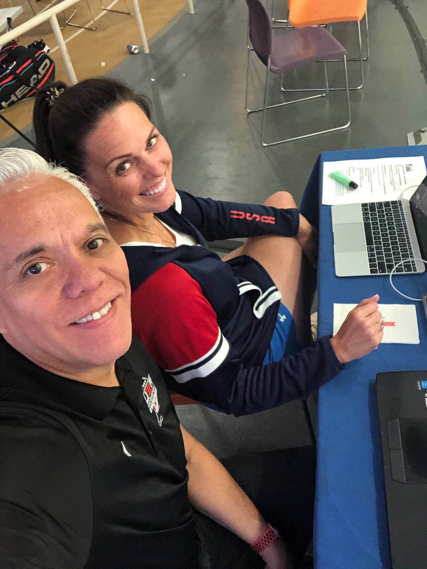 Leo Vasquez & Jen Meyer at the 2022 Junior National Championships. Photo Courtesy of Leo Vasquez