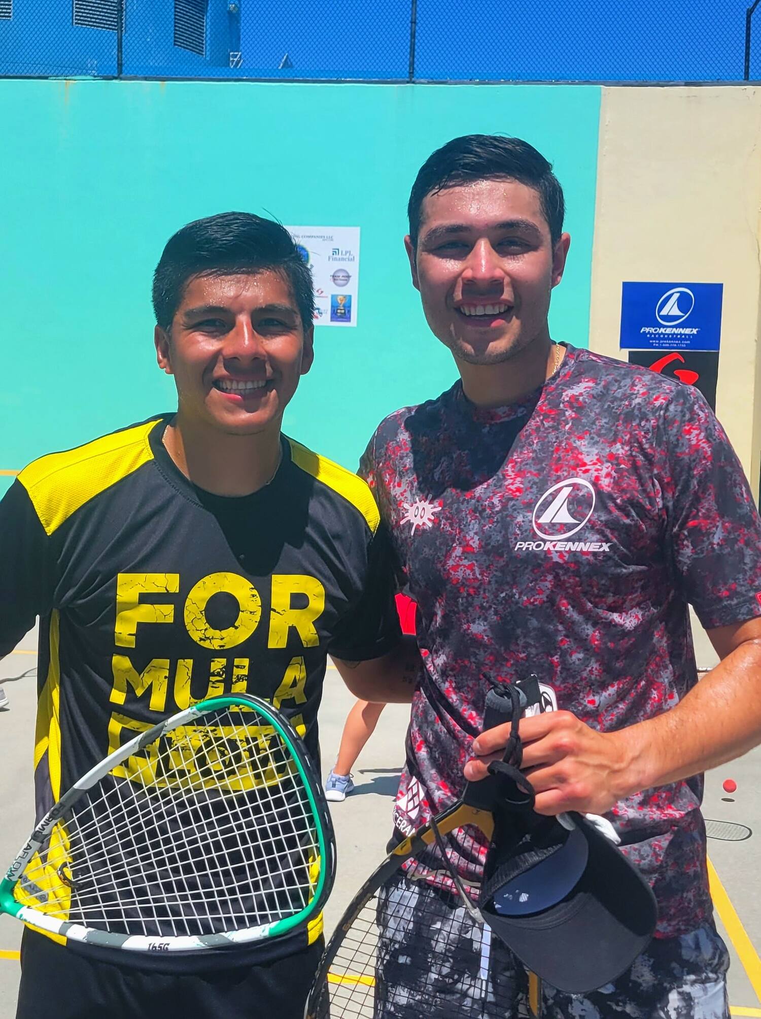 Men’s 2022 Beach Bash pro doubles champions Mario Mercado, Javier Mar. Photo courtesy of Rick Bernstein