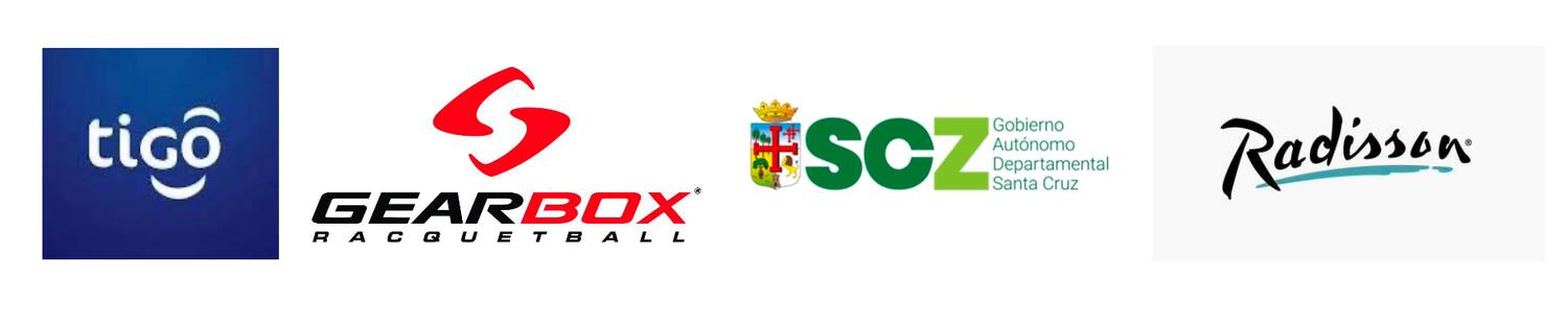 Sponsors of the Pan American Racquetball Championships