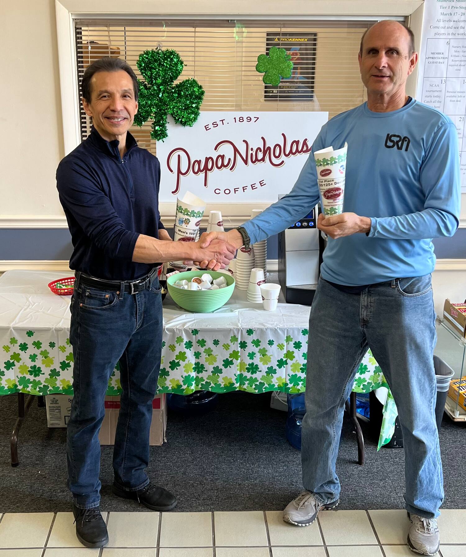 Winners at the PapaNicholas Coffee 37th Annual Shamrock Shootout