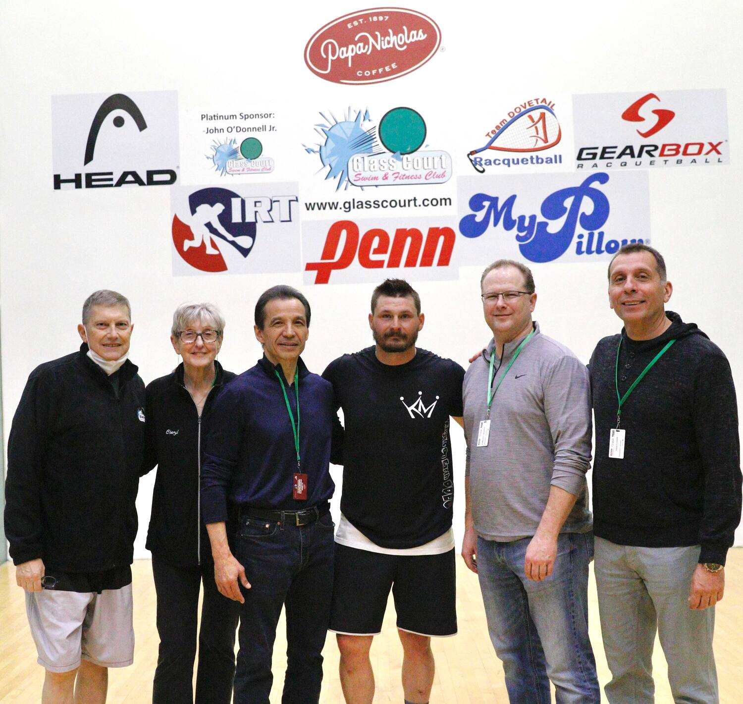 Kane Waselenchuk and Sponsors at the PapaNicholas Shamrock Shootout