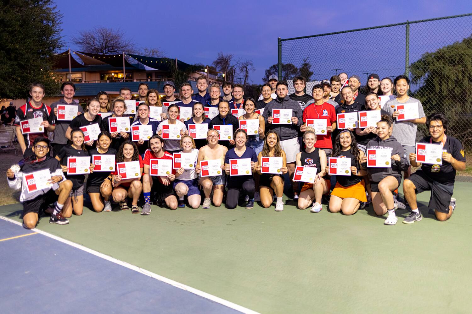 All-American Intercollegiate Group Shot