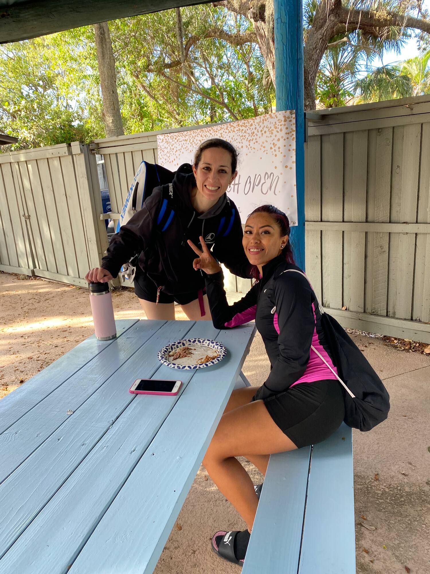 LPRT Vero Beach Open Players Nancy Enriquez & Jenny Daza