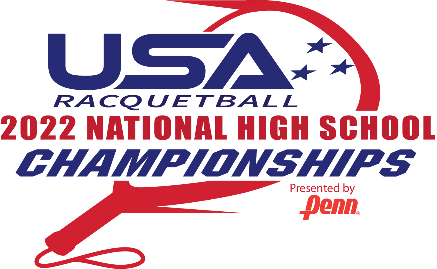 2022 USA Racquetball High School National Championships Logo