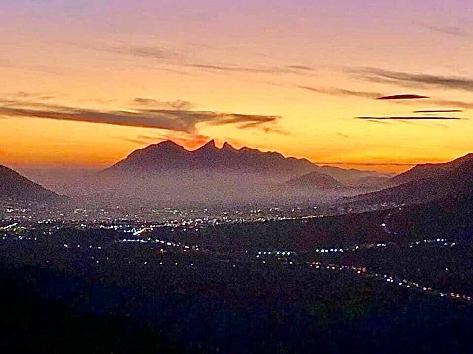 Sunset over Guatemala CIty