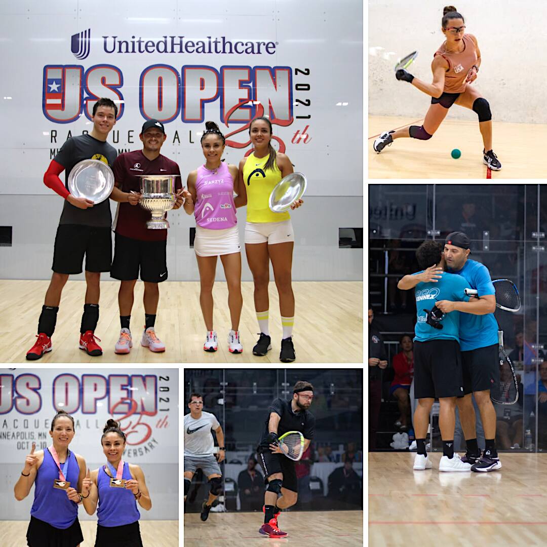 Collage of US OPEN Players