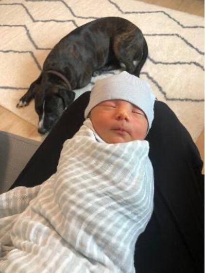 Danielle Maddux's Newborn Baby