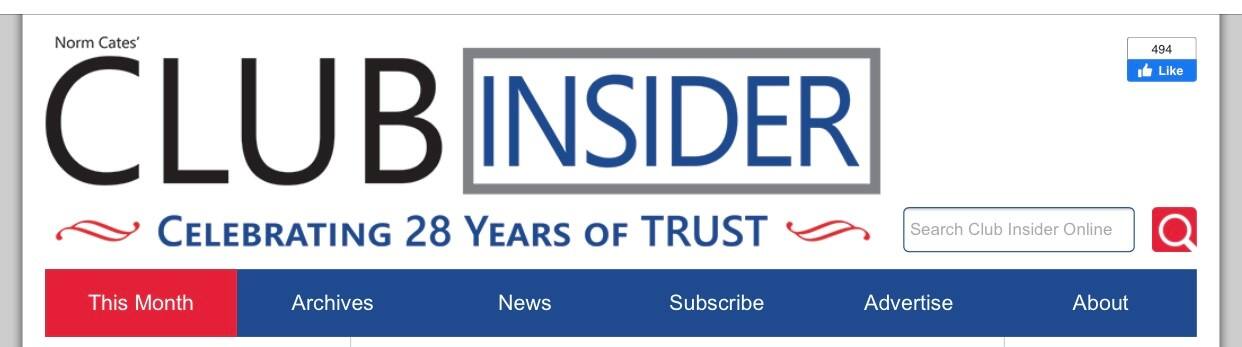 Club Insider Newsletter Header