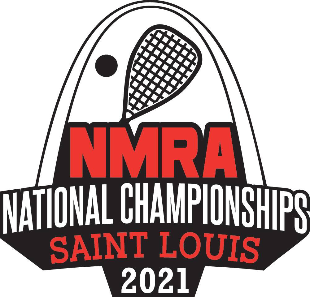 NMRA National Championships Saint Lous 2021 logo in red and black colors.