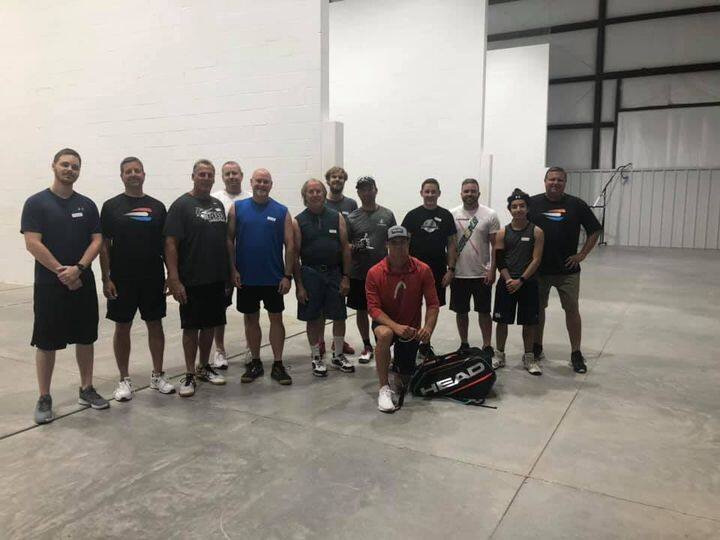 Figure 1: Carson clinic participants. Photo courtesy of Ron Kinkin