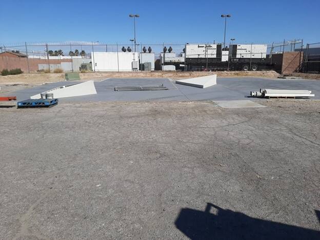 Outdoor Courts at the Strat - Las Vegas Disassembled
