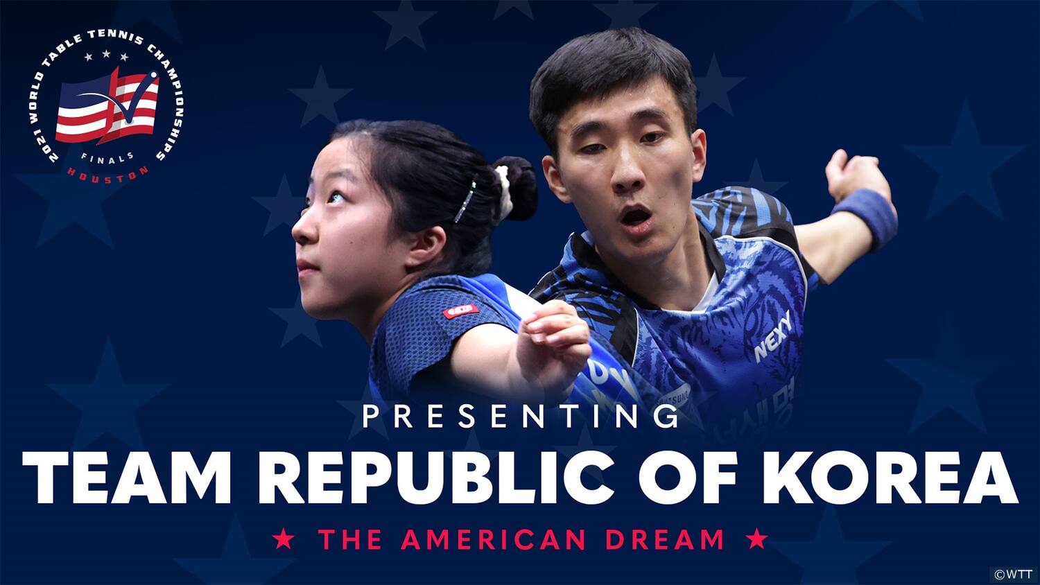 2021 World Table Tennis Championships, Team Korea.