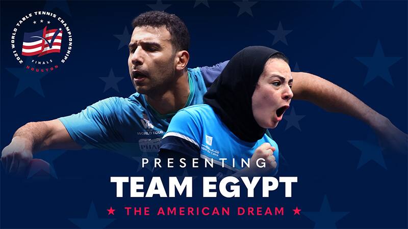 Team Egypt Ready for 2021 Houston World Table Tennis Championships.