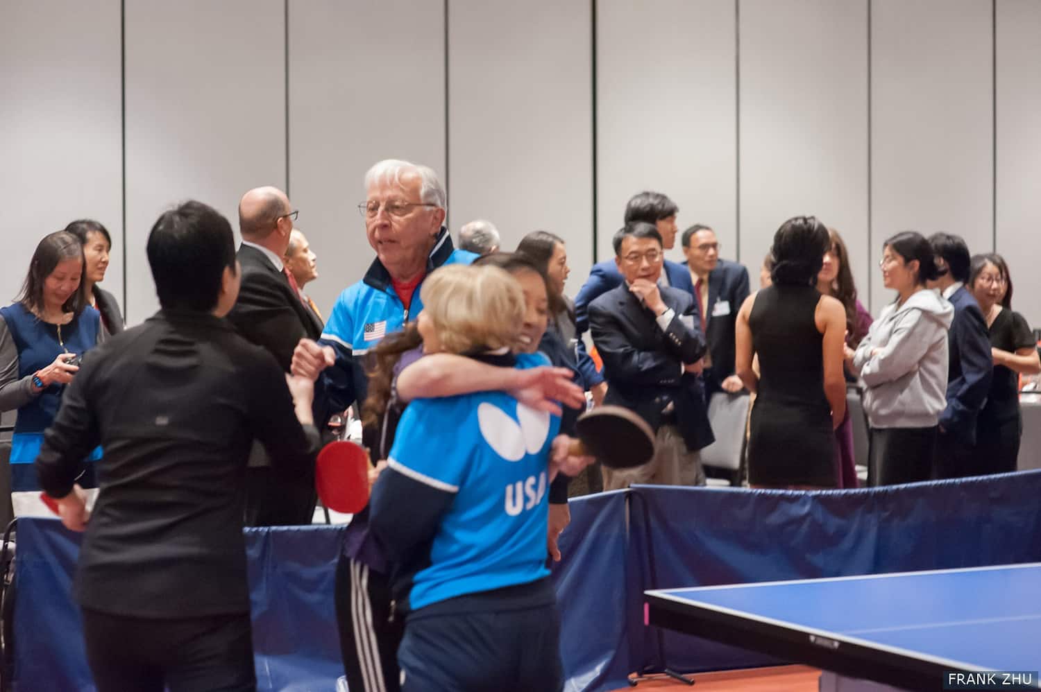 Connie and Dell Sweeris at Ping Pong Diplomacy 50th Anniversary Gala in Raleigh, NC. 2022.