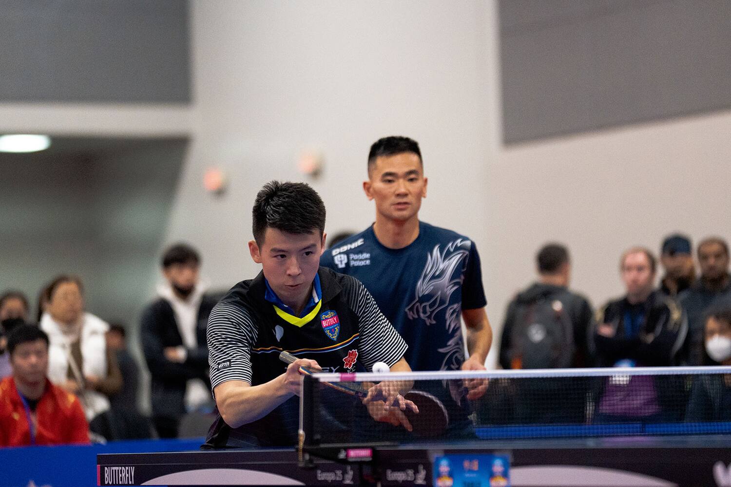 2022 U.S. Open: Day-3, Lei Kou and Ye Tian in the Men's Doubles Final.