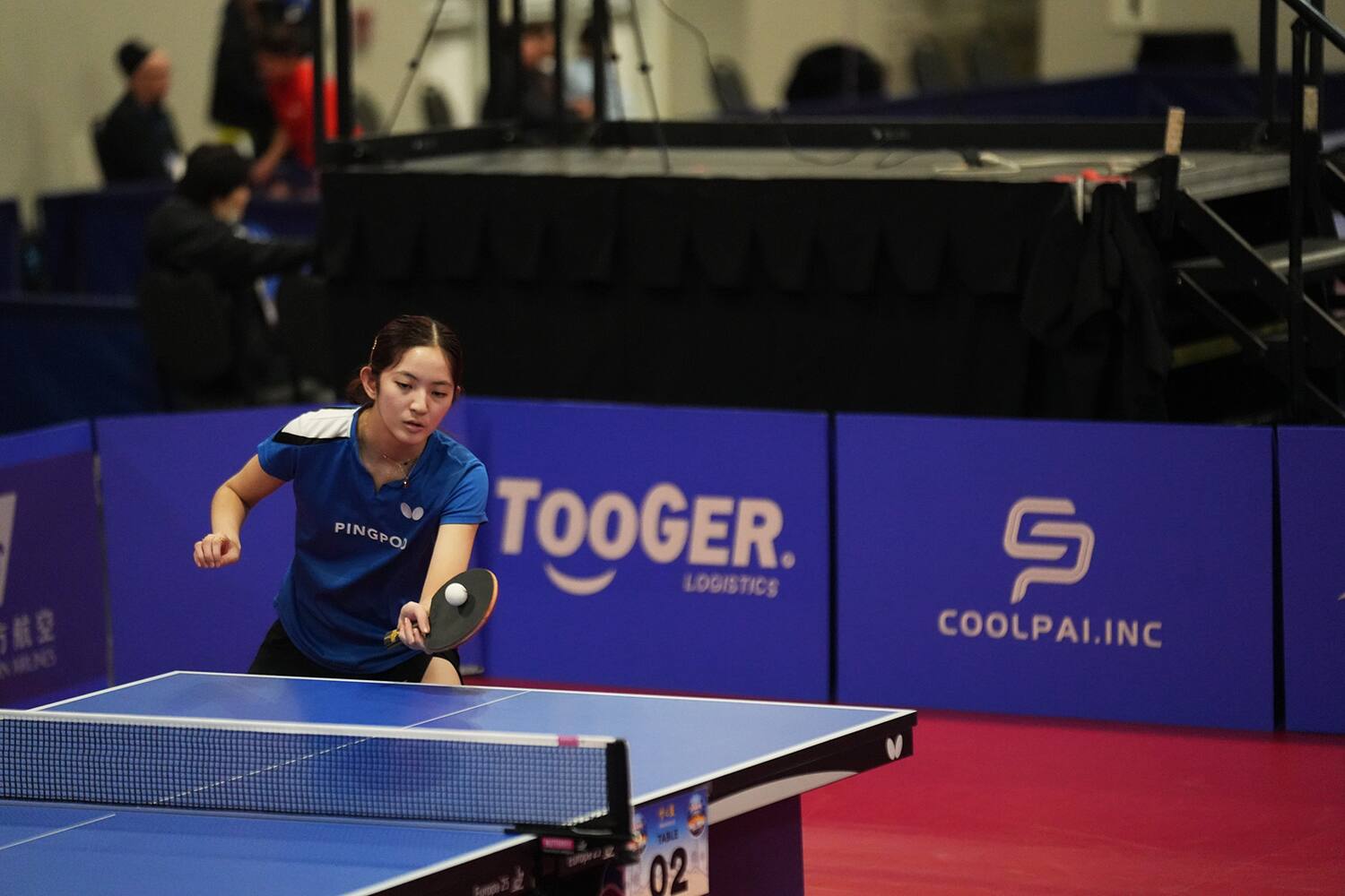 2022 U.S. Open: Day-3, Rachel Sung in the U21 Singles Final
