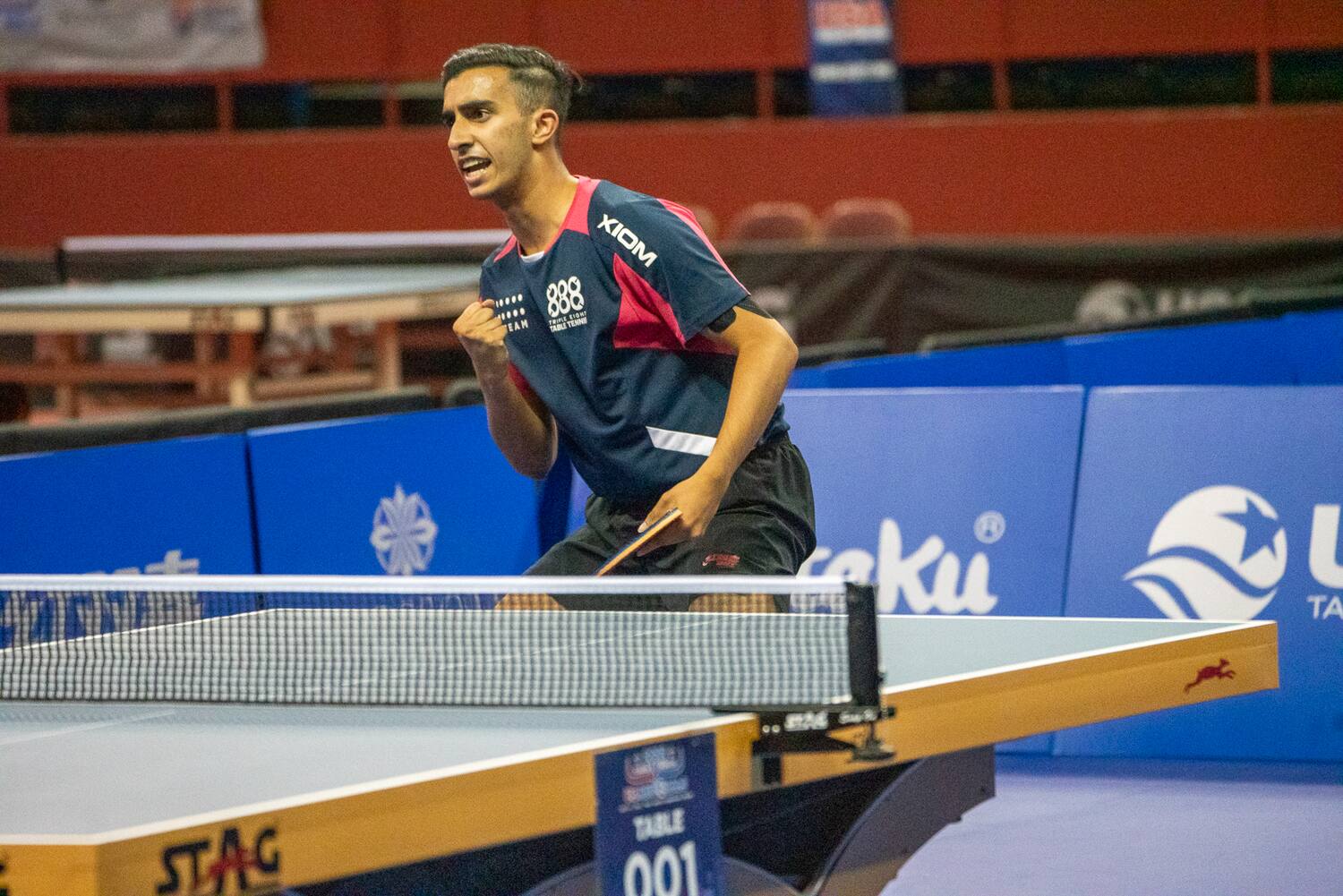 Nikhil Kumar during the 2022 Nationals Semi-final round. Fort Worth Convention Center Arena, Fort Worth, Texas.