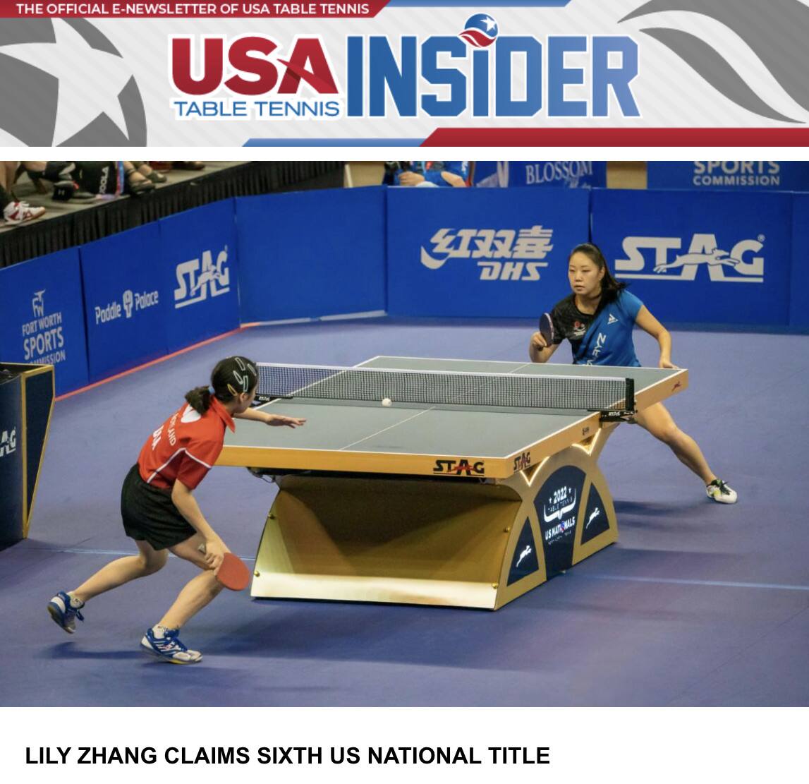 USATT Insider cover.