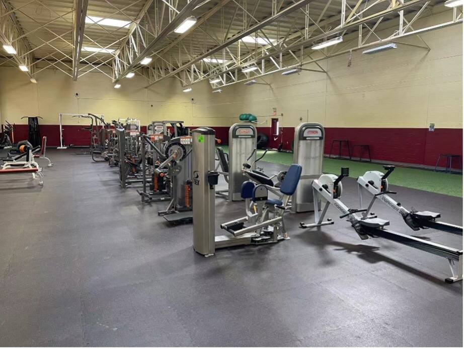 New York Military Academy fitness center.
