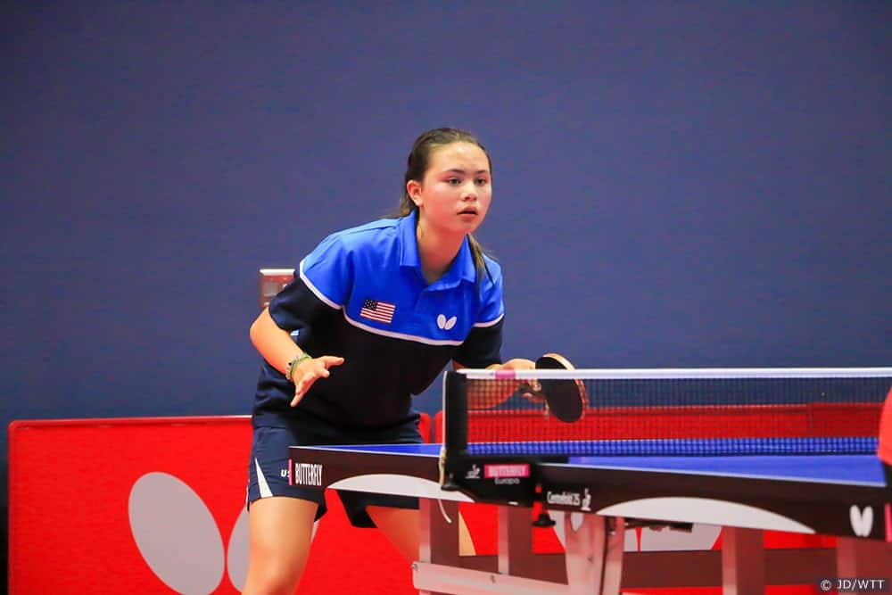 Kayla Goodwin at the WTT Feeder Fremont 2022, Day 1.