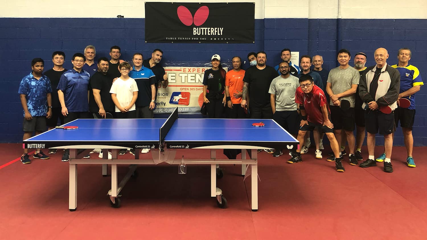Experior Table Tennis Club Ready for Ping Pong Diplomacy 50th in Chicago, Illinois.