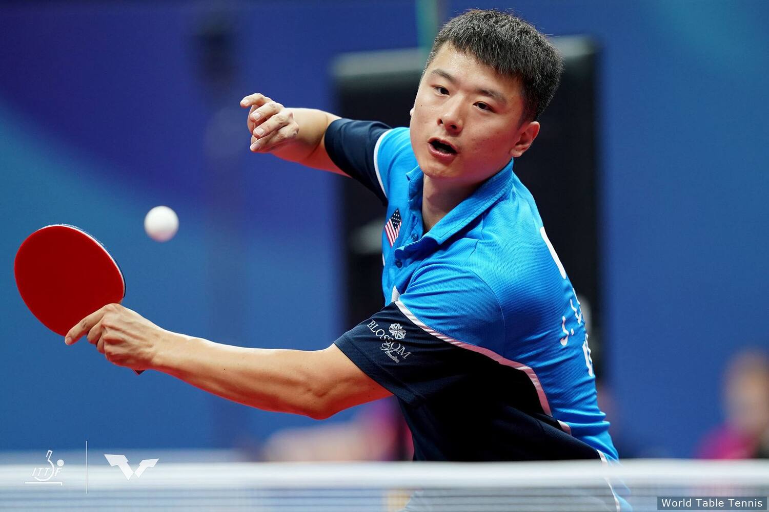 Jishan LIANG at World Team Championships Finals in Chengdu China. 2022.