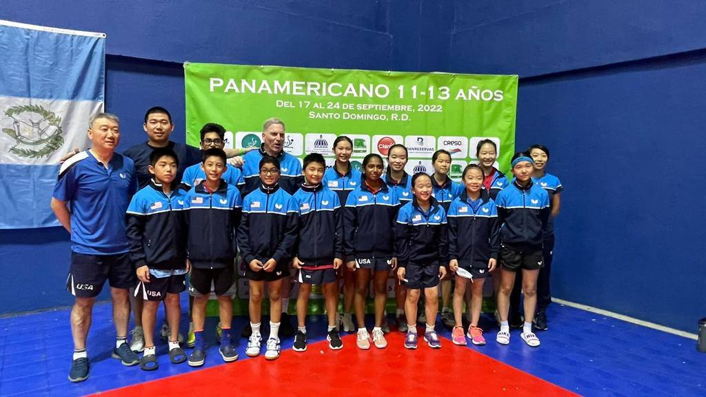 new 2022 Pan Am U11 U13 Group