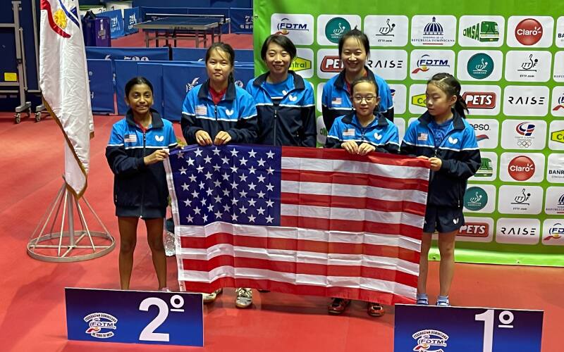 Irene Abigail Sophia Tiana Teams Medals