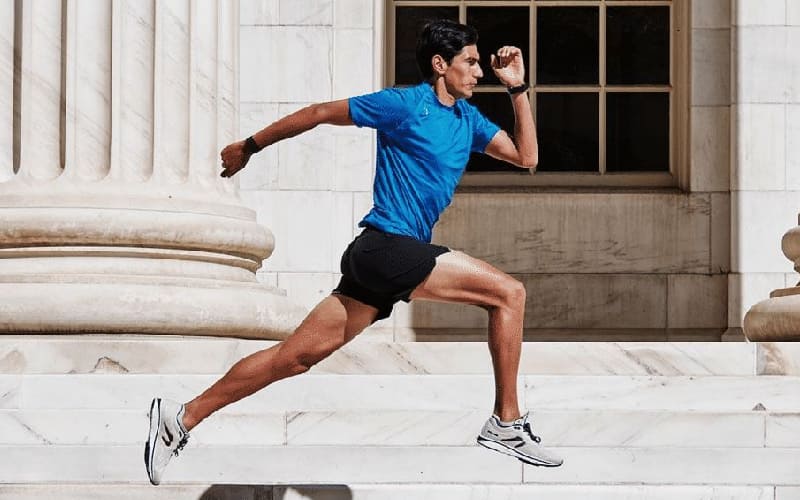 man running