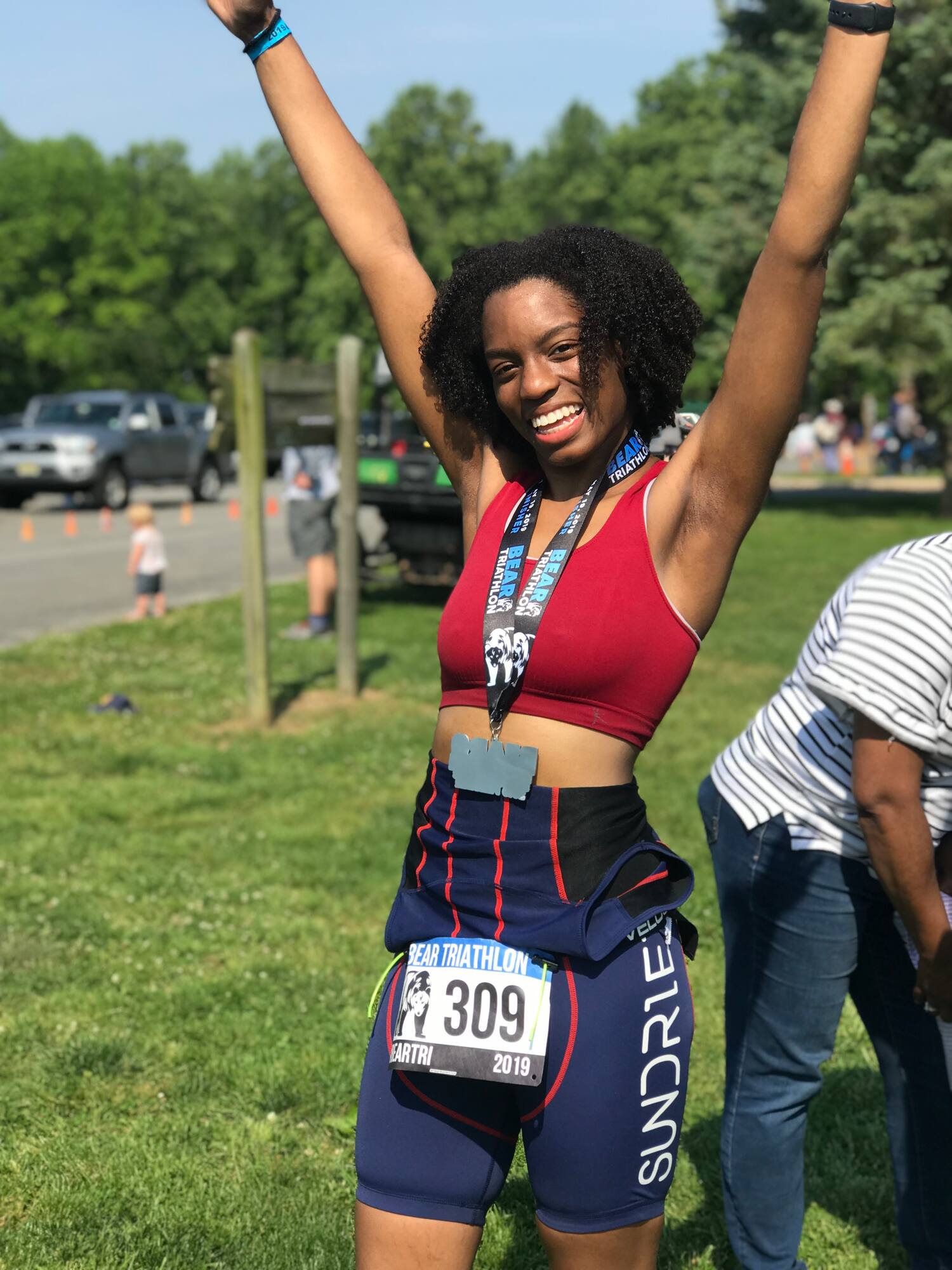 power within athlete Melanie young