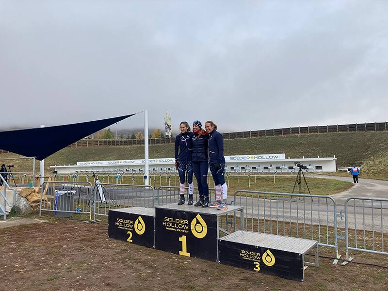 Womens Podium