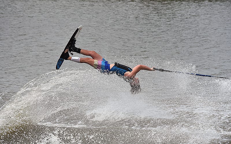 Connor Walsh tricks skiing