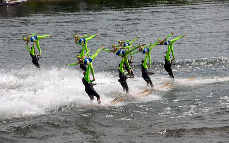 Wonder Lake Water Ski Show Team