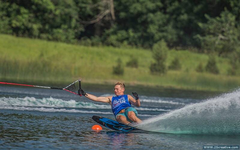 2020 Junior U.S. Open Boys' Slalom Champion Blaze Grubbs