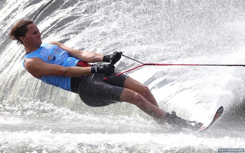 Nate Smith slalom skiing