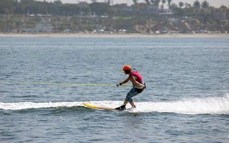 Matthew Klee water ski racing