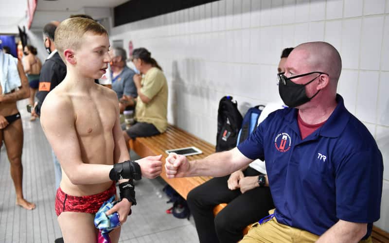 USA Diving 14YearOld Joshua Hedberg Qualifies for 2022 FINA World